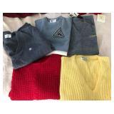 S2 - LOT OF FIVE PULL-OVER SWEATERS (M8)