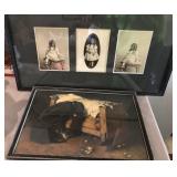 S2 - TWO PIECES PHOTOGRAPHIC FRAMED ART (L224)