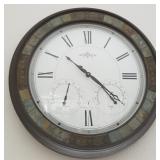 S2 - WALL CLOCK WITH TEMPERATURE / HUMIDITY GAUGES