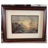 S2 - THOMAS KINKADE 'SEA OF TRANQUILITY' ARTWORK