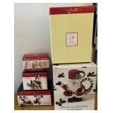 S2 - FITZ & FLOYD DECORATIONS, DEPT 56 DOG (L109)