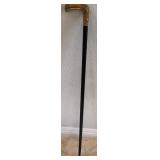 S2 - VINTAGE CANE WITH ENGRAVED HANDLE (L241)