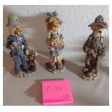 S2 - THREE BOYDS BEARS & FRIENDS FIGURINES (L31)