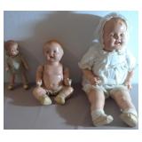 S2 - LOT OF THREE OCLLECTIBLE DOLLS (L30)