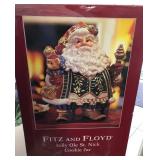 S2 - FITZ & FLOYD JOLLY OLE ST NICK COOKIE JAR