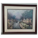 S2 - THOMAS KINKADE 'HOMETOWN MEMORIES' ART FRAMED
