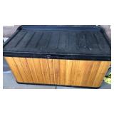 S2 - OUTDOOR STORAGE BOX WITH CONTENTS