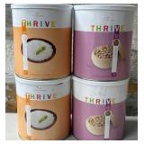 K - FOUR CANS THRIVE EMERGENCY FOOD (C72)