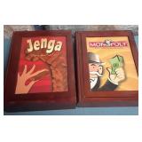 K - JENGA & MONOPOLY GAMES (P130)