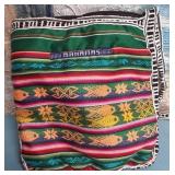 K - BAHAMAS WOVEN TOTE BAG (P140)