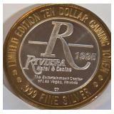RIVERA - $10 .999 FINE SILVER TOKEN (22)