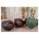K - DUCK & BIRDS FIGURINES (S114)