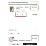 K - PACKS OF EMERGENCY FOOD - PEANUT BUTTER