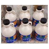 K - SIX JUGS OF MAPLE SYRUP (S43)