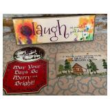 K - THREE PIECES WALL PLAQUES (S223)