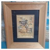 K - FRAMED ART 14X12' (P162)