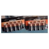 K - TWO PACKS OF BATTERIES (P142)