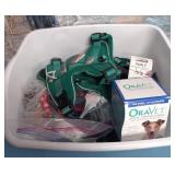 K - ORAVET DENTAL KIT FOR DOGS, PET HARNESS (P161)
