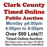 WELCOME TO OUR MON. @4pm ONLINE PUBLIC AUCTION
