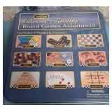 K - CLASSIC FAMILY BOARD GAMES ASSORTMENT (P131)