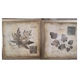 K - TWO PIECES OF FRAMED ART (S118)