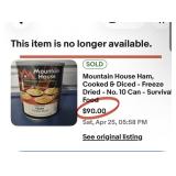 K - PROVIDENT PANTRY CANS OF EMERGENCY FOOD (C21)