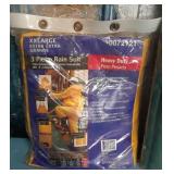 K - THREE-PIECE RAIN SUIT SIZE XXLARGE (P7)