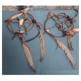 K - LOT OF TWO DREAM CATCHERS (P126)