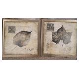 K - TWO PIECES OF FRAMED ART (S119)