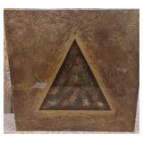 K - ONE PIECE WALL DECOR 20"SQ (S127)