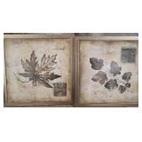 K - TWO PIECES OF FRAMED ART (S118)