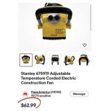 K - STANLEY PRO-CERAMIC UTILITY HEATER (P13)