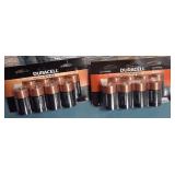 K - TWO PACKS OF BATTERIES (P142)