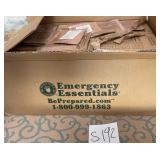 K - BOX OF EMERGENCY FOOD RATIONS (S192)