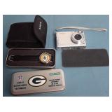 K - DIGITAL CAMERA, GREEN BAY PACKERS WATCH (P85)