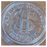 1 TROY OUNCE .999 FINE SILVER COIN (5)