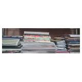 43 - LARGE STACK HARDCOVER BOOKS LOT (A12)
