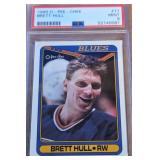 12 - GRADED BRETT HULL HOCKEY CARD