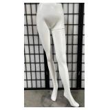 11 - WHITE MANNEQUIN LEGS DISPLAY STAND (W42)