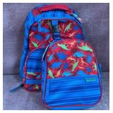 43 - KIDS DINOSAUR BACKPACK LUNCH SET