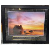 11 - INSPIRATIONAL SUNSET FRAMED WALL ART