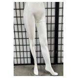 11 - WHITE MANNEQUIN LEGS DISPLAY STAND (W46)