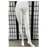 11 - WHITE MANNEQUIN LEGS DISPLAY STAND (W47)