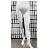 11 - WHITE MANNEQUIN LEGS DISPLAY STAND (W45)
