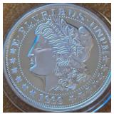 ONE TROY OUNCE .999 FINE SILVER COIN (7)