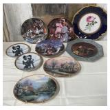 11 - COLLECTIBLE DECORATIVE PLATES ASSORTMENT