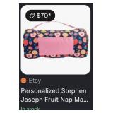 43 - STEPHEN JOSEPH FRUIT NAP MAT