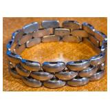 12 - .925 STERLING SILVER BRACELET 47.1GRAMS (B28)