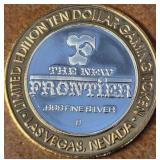 NEW FRONTIER - $10 .999 SILVER TOKEN (13)