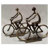 326 - BICYCLERS SCULPTURES 10'T (C32)